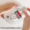 imageKidde 21026063 AC Hardwired Smoke Detector Alarm with 9V Back up and Front Load Battery Door White