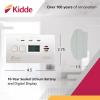 imageKidde Carbon Monoxide Detector with 10Year Battery Digital Display 3 LEDs Replacement Indicator Peak Level Memory 2 Pack2 packs