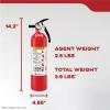 imageKidde Fire Extinguisher for Home 1A10BC Dry Chemical Extinguisher Red Mounting Bracket Included 4 Pack1 Pack