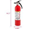 imageKidde Fire Extinguisher for Home 1A10BC Dry Chemical Extinguisher Red Mounting Bracket Included 4 Pack2 Pack