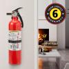 imageKidde Fire Extinguisher for Home 1A10BC Dry Chemical Extinguisher Red Mounting Bracket Included 4 Pack2 Pack