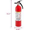 imageKidde Fire Extinguisher for Home 1A10BC Dry Chemical Extinguisher Red Mounting Bracket Included 4 Pack6 Pack