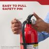 imageKidde Fire Extinguisher for Home Garage ampamp Workshop Use 3A40BC 885 Lbs Hose ampamp Wall Mount Included