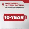 imageKidde Hardwired Smoke Detector 10Year Battery Backup Voice Alerts Interconnectable LED Warning Light Indicators