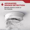 imageKidde Hardwired Smoke Detector 10Year Battery Backup Voice Alerts Interconnectable LED Warning Light Indicators