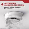 imageKidde Hardwired Smoke Detector AA Battery Backup Interconnectable LED Warning Light Indicators 4 Pack1 Pack