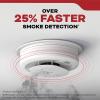 imageKidde Hardwired Smoke Detector AA Battery Backup Interconnectable LED Warning Light Indicators 4 Pack4 Pack