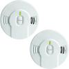 imageKidde Smoke Detector 10Year Battery LED Indicators Replacement Alert TestReset Button 2 Pack6th Edition