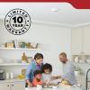 imageKidde Smoke Detector 10Year Battery LED Indicators Replacement Alert TestReset Button 2 Pack9th Edition