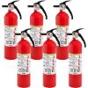 imageKidde Fire Extinguisher for Home 1A10BC Dry Chemical Extinguisher Red Mounting Bracket Included 4 Pack6 Pack