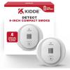 imageKidde Smoke Detector 4Inch Compact AA Battery Powered