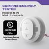 imageKidde Hardwired Smoke ampamp Carbon Monoxide Detector 10Year Battery Backup Voice Alerts Interconnectable LED Warning Light Indicators 2 Pack2 Pack