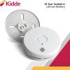 imageKidde Hardwired Smoke ampamp Carbon Monoxide Detector AA Battery Backup Smoke Alarm Interconnectable LED Warning Light Indicators 2 Pack6th Edition