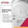 imageKidde Hardwired Smoke ampamp Carbon Monoxide Detector AA Battery Backup Smoke Alarm Interconnectable LED Warning Light Indicators 2 Pack6th Edition