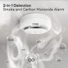 imageKidde Hardwired Smoke ampamp Carbon Monoxide Detector AA Battery Backup Smoke Alarm Interconnectable LED Warning Light Indicators 2 Pack6th Edition