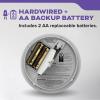 imageKidde Hardwired Smoke ampamp Carbon Monoxide Detector AA Battery Backup Smoke Alarm Interconnectable LED Warning Light Indicators 2 Pack9th Edition