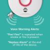 imageKidde Smart Smoke Detector ampamp Indoor Air Quality Monitor WiFi Alexa Compatible Device Hardwired wBattery Backup Voice ampamp App Alerts 2 Pack
