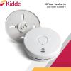 imageKidde Smoke ampamp Carbon Monoxide Detector 10Year Battery Powered LED Warning Light Indicators 4 Pack6th Edition