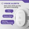 imageKidde Smoke ampamp Carbon Monoxide Detector 10Year Battery Powered Voice Alerts LED Warning Light Indicators 2 Pack9th Edition