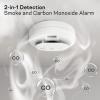 imageKidde Smoke ampamp Carbon Monoxide Detector AA Battery Powered LED Warning Light Indicators 1 Pack