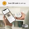 imageKidde WiFi Water Leak Detector ampamp Freeze Alarm Alexa Device Smart Leak Detector for Homes with App Alerts 4 Pack