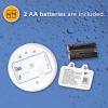 imageKidde WiFi Water Leak Detector ampamp Freeze Alarm Alexa Device Smart Leak Detector for Homes with App AlertsWhite