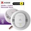 imageKidde Hardwired Smoke ampamp Carbon Monoxide Detector AA Battery Backup Smoke Alarm Interconnectable LED Warning Light Indicators 2 Pack6th Edition