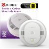 imageKidde Smoke ampamp Carbon Monoxide Detector AA Battery Powered LED Warning Light Indicators 1 Pack