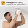 imageKidde Smart Smoke Detector WiFi Alexa Compatible Device Hardwired wBattery Backup Voice ampamp App Alerts 2 Pack