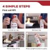 imageKidde Flame Out Fire Fighting Spray 14oz for Home Use Kitchens Dorms Apartments 2 Pack