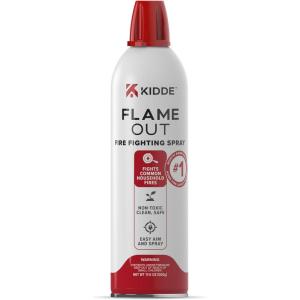 imageKidde Flame Out Fire Fighting Spray 14oz for Home Use Kitchens Dorms Apartments