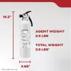 imageKidde Kitchen Fire Extinguishers for Home ampamp Office Use 2 Pack One 1A10BC and One Specialty Kitchen Extinguisher Wall Mount ampamp Strap Brackets Included1 Pack