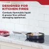 imageKidde Kitchen Fire Extinguishers for Home ampamp Office Use 2 Pack One 1A10BC and One Specialty Kitchen Extinguisher Wall Mount ampamp Strap Brackets Included1 Pack