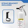 imageKidde Mariner 10 Marine Fire Extinguisher for Boats ampamp Watercrafts 10BC 4 Lbs Coast Guard Approved Strap Bracket Included WhiteMAR110
