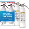 imageKidde Mariner 10 Marine Fire Extinguisher for Boats ampamp Watercrafts 10BC 4 Lbs Coast Guard Approved Strap Bracket Included WhiteMAR110