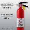 imageKidde Pro 210 2A10BC Fire Extinguisher Rechargeable MultiPurpose for Home ampamp Office 4 lbs Mounting Bracket Included  Red1 Pack