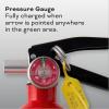 imageKidde Pro 210 2A10BC Fire Extinguisher Rechargeable MultiPurpose for Home ampamp Office 4 lbs Mounting Bracket Included  Red1 Pack