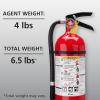 imageKidde Pro 210 2A10BC Fire Extinguisher Rechargeable MultiPurpose for Home ampamp Office 4 lbs Mounting Bracket Included  Red2 Pack