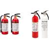 imageKidde Pro 210 2A10BC Fire Extinguisher Rechargeable MultiPurpose for Home ampamp Office 4 lbs Mounting Bracket Included  Red2 Pack