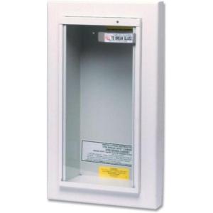 imageKidde Fire Extinguisher Wall Cabinet WhiteRed