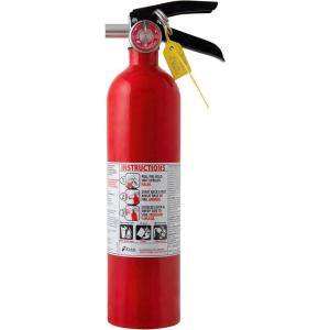 imageKidde Pro 210 2A10BC Fire Extinguisher Rechargeable MultiPurpose for Home ampamp Office 4 lbs Mounting Bracket Included  Red1 Pack