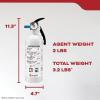 imageKidde Fire Extinguisher for Vehicles Cars Trucks SingleUse 10BCM5G