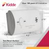 imageKidde Carbon Monoxide Detector Battery Powered CO Alarm with LEDs TestReset Button Low Battery Indicator PortableClamshell Packaging