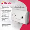 imageKidde Carbon Monoxide Detector Battery Powered CO Alarm with LEDs TestReset Button Low Battery Indicator PortableFrustration Free Packaging
