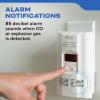 imageKidde Carbon Monoxide Detector Propane Natural Methane ampamp Explosive Gas Alarm Plugin Wall with 9Volt Battery Backup Digital LED DisplayClamshell Packaging
