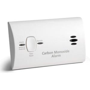 imageKidde Carbon Monoxide Detector Battery Powered CO Alarm with LEDs TestReset Button Low Battery Indicator PortableClamshell Packaging