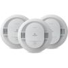 imageKidde Smoke Detector for Home AA Battery Powered LED Light Notifications 3Pack3 Pack