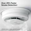 imageKidde Smart Smoke Detector Ring App Enabled for RealTime Notifications Hardwired Alarm AA Backup BatterySmoke  Carbon Monoxide Detector