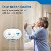 image:imageKidde Carbon Monoxide Detector AA Battery Powered Detects LowLevel CO Digital Backlit Display Portable for Travel or Home LED Status Indicators 85 dB Alarm 5th Edition COBDL1 Pack