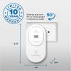 image:imageKidde Carbon Monoxide Detector Plugin Carbon Monoxide Detector with AA Battery Backup 85 dB Alarm Rotating Plug LED Status Light Indicators 5th Edition COP1 Pack